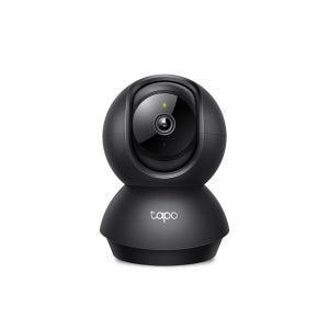 티피링크 200만화소 원격회전 홈캠 가정용카메라 펫캠 실시간 CCTV 블랙 Tapo C201