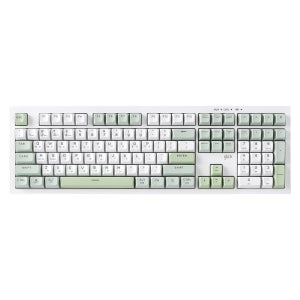 지클릭커 오피스프로 WK50 사일런스 M RGB 무소음 방수 무선 블루투스 키보드 Greenwich RC1 108키