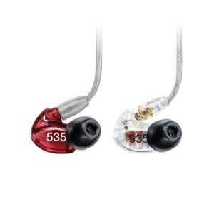 슈어 SE535 아이솔레이팅 인이어 모니터 이어폰 클리어 투명