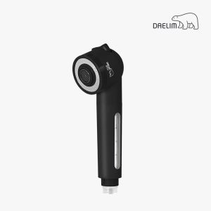 대림바스 디클린 수압상승 항균 주방필터헤드 블랙