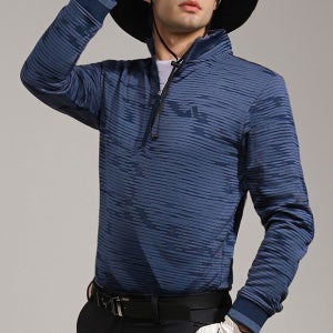 아디다스 가을 겨울 얼티메이트 365 콜드 레디 쿼터 집업 남성 골프티셔츠 남자 골프웨어