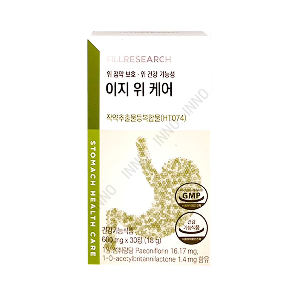 <b>필리서치</b> 이지 위 케어 600mg x 30정 in