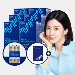 [6개월] 동국제약 마이핏V 식물성 rTG 알티지 오메가3 혈행건강 눈건강 30캡슐, 6개