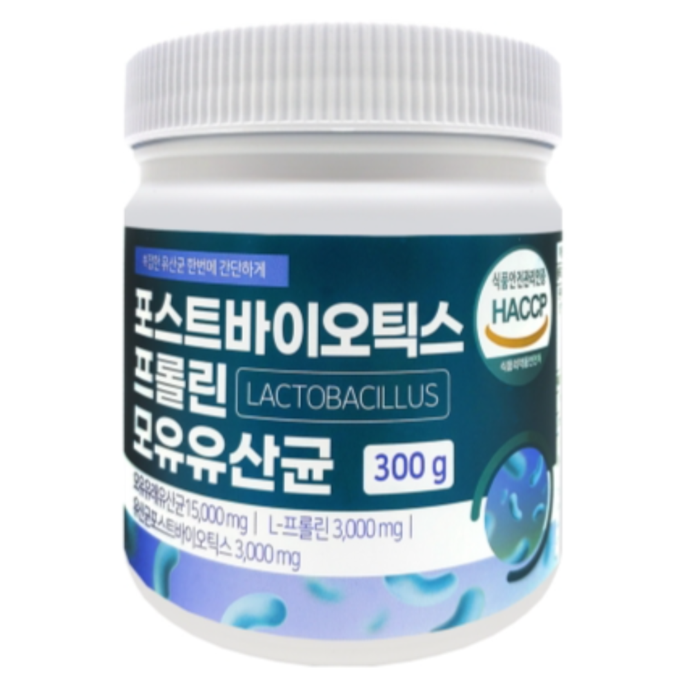 <b>바이탈팜</b> 포스트바이오틱스 프롤린 모유유산균 300g
