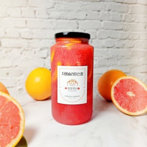 자몽청 수제청 병 600g 과일청 카페 에이드