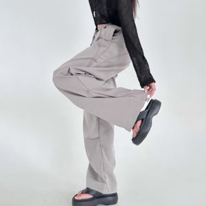 캐주얼 패션 스트링 3컬러 밴딩 바지 여성 봄 가을 패션 팬츠 착용감이 편한 트렌지한