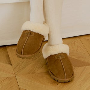 [베어파우] ISOBEL 양털 뮬 (4color)