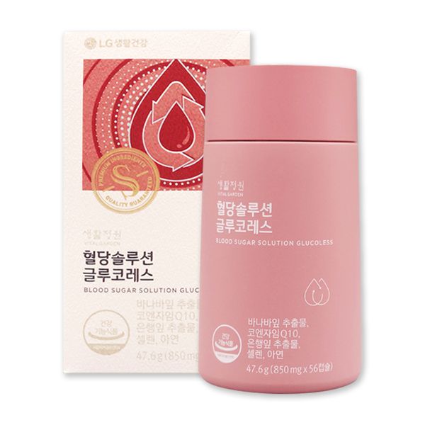 생활정원 혈당솔루션 글루코레스 8주분