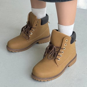 남자워커 워커부츠 키높이 스웨이드워커 커플