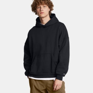 [언더아머 본사]남성 UA 아이콘 플리스 오버사이즈 후디1387779-001