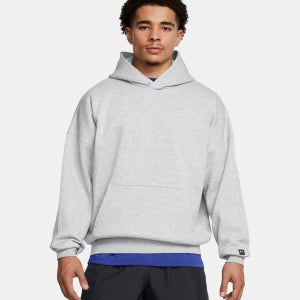 [언더아머 본사]남성 UA 아이콘 플리스 오버사이즈 후디1387779-011