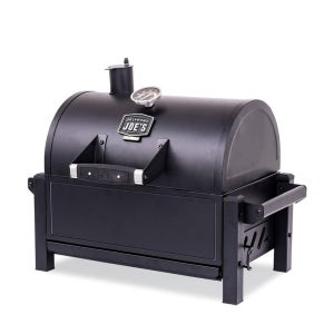 오클라호마조 램블러 훈제 바베큐그릴 캠핑 숯불 휴대형