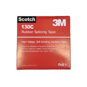 3M 130C 자기융착 고압 절연 고무 테이프 19MM