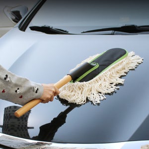 카닉스 항균 자동차 먼지떨이개 다우니향 외부용 면사 기름걸레