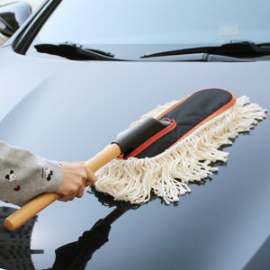 카닉스 항균 자동차 먼지떨이개 평형 외부용 면사 기름걸레