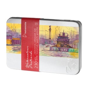 하네뮬레 엽서용 수채화지 C.P 10.5x14.8cm 30매 230g