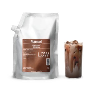 [만월회] 저당 악마초코 원액 베이스 스파우트 1kg 대용량(음료 25잔 분량)