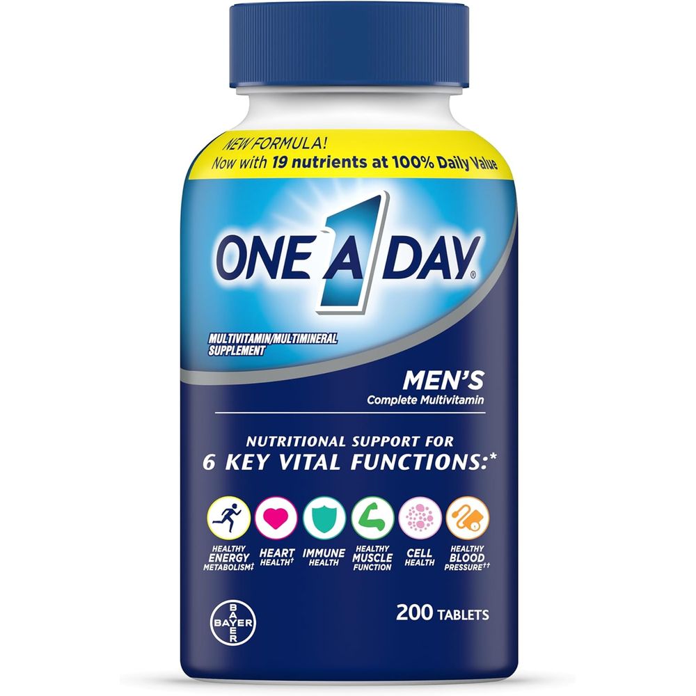 원어데이 <b>맨스 컴플리트 멀티비타민</b> 미네랄 200정