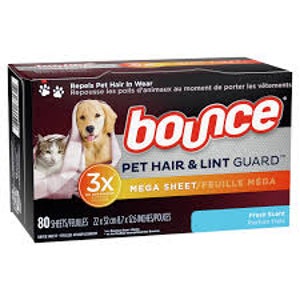 건조기 드라이시트 섬유유연제 바운스 펫 70매