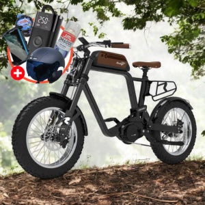 BR3 헤리티지 바버 HBR-M1200 48V 20Ah 미드모터 팻바이크 출퇴근 전기자전거