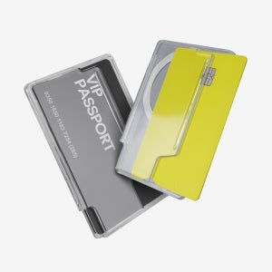 기키 맥세이프 투명 카드 케이스 아이폰 신용카드 홀더