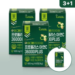 랩온랩 호주산 그린 프로폴리스 아연c 플라보노이드 36000 플러스 60정, 3개
