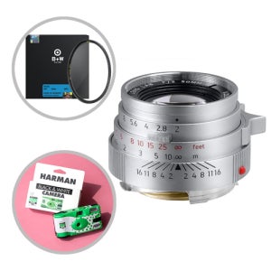 라이트 렌즈 랩 M 50mm f2 (Elcan) 실버 + BW필터