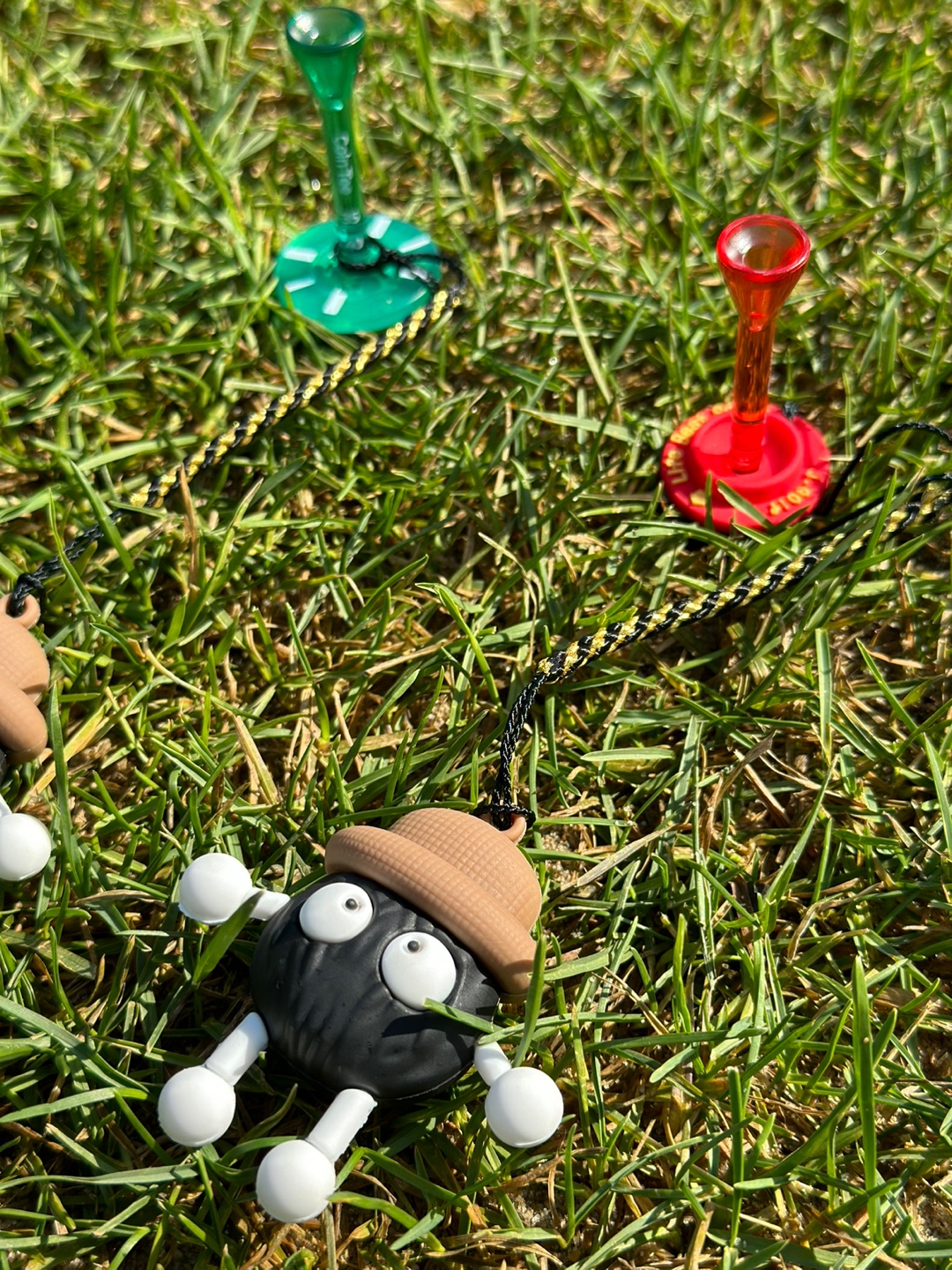 까망이 골프 티걸이 이니셜 숏티링