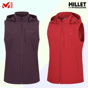 밀레 여성등산조끼 시그니처 베스트 후드 베이직 경량 MVTFV702 A