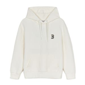 [MLB] 클래식 모노그램 톤톤 자카드 후드티 BOS (Cream) 3AHDM1044