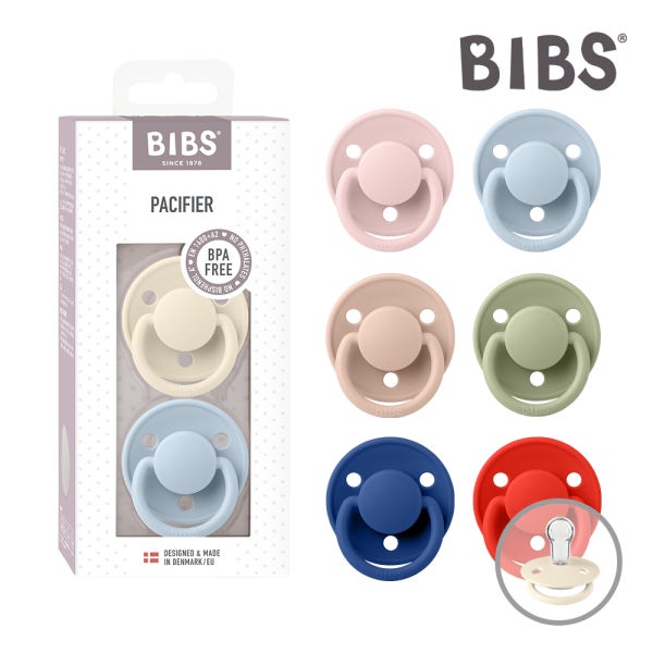 MOWM 보호캡 BIBS 덴마크 아기쪽쪽이 빕스 디럭스 실리콘 공갈젖꼭지 2P세트 아이보리 무배