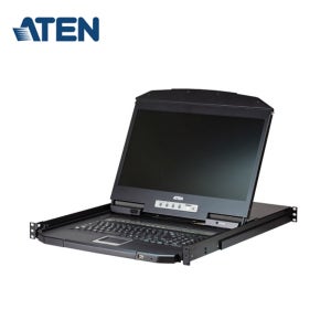 ATEN CL3108NX 와이드스크린 LCD KVM 스위치 8포트 VGA 숏뎁스