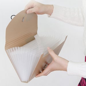 통장 지갑 정리 파우치 케이스 아코디언포켓