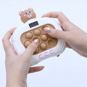 푸쉬팝게임기 기억력게임기 곰돌이 장난감