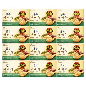 무궁화 오곡 때비누 90g 12개