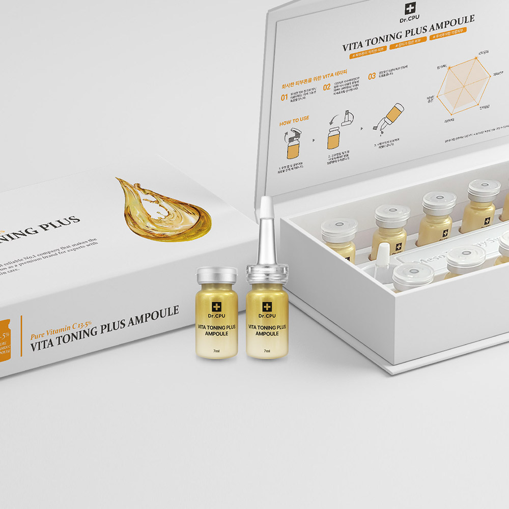 DrCPU 닥터씨피유 <b>비타</b> 토닝 플러스 앰플 7mlx10ea