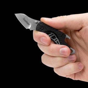 24g 초경량 등산 캠핑 EDC 포켓용 커쇼 신더 폴딩 나이프