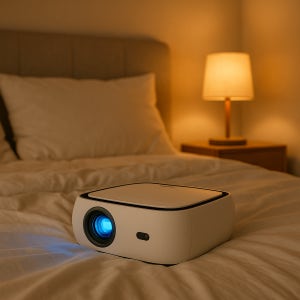 제우스 빔프로젝터 4K 오토 미니빔 단초점 가정용 ZEUS L1300