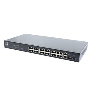 24+2+2SFP PORT PoE 스위치(350W) PoE허브 스위치허브 인터넷허브