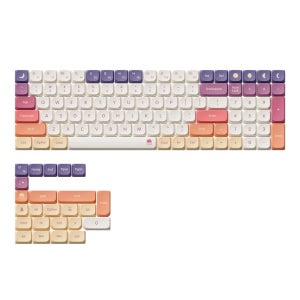 NUPHY 카민 클라우드 디자인 키캡 로우 프로파일 염료승화 PBT 영문