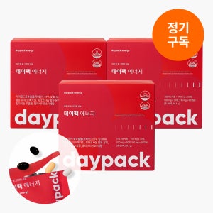 [정기구독] 데이팩 에너지 밀크씨슬 비타민B 한포영양제 30포, 3개