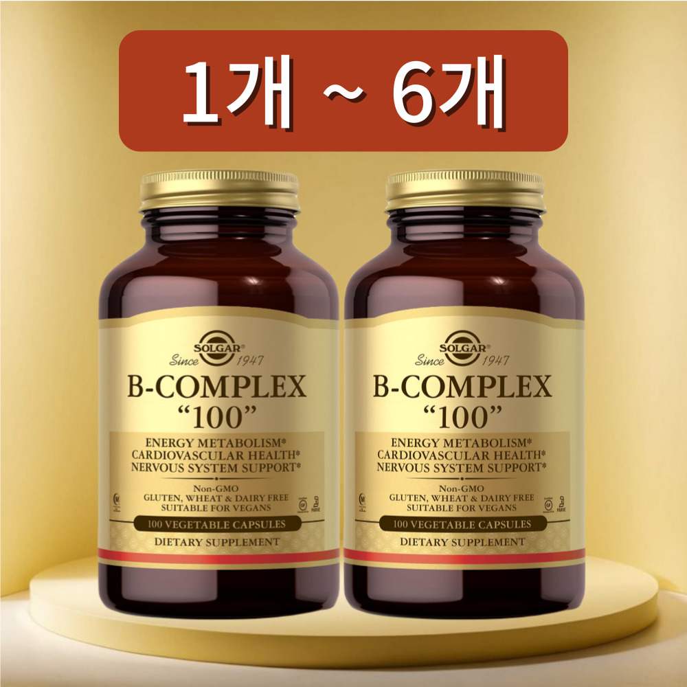 솔가 B 컴플렉스 100 콤플렉스 complex 100캡슐, 2개