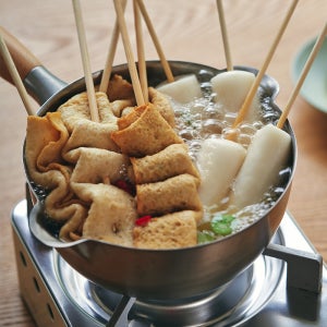 하코야 물떡 어묵꼬치 (1팩,떡5개+어묵 5개) 555g 물떡꼬치 캠핑 음식 어묵탕 오뎅탕 오뎅꼬치