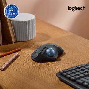 로지텍코리아 ERGO M575S 무선 트랙볼 마우스 그래파이트