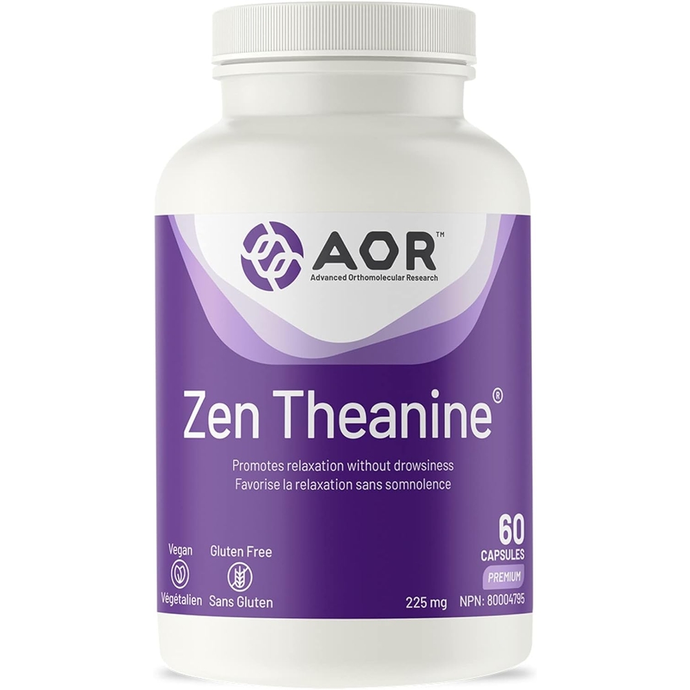 AOR - Zen <b>Theanine</b> 젠 <b>테아닌</b> 60캡슐