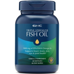 GNC 트리플 스트렝스 오메가3 1000mg 60소프트젤