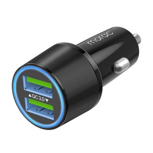모락 네다 C5 36W QC3.0 2포트 차량용 고속 충전기 MR-CC-NDC5
