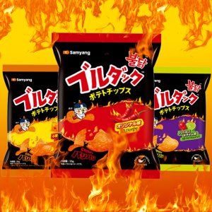 일본 삼양재팬 불닭 포테이토칩 감자칩 포테토칩 오리지널맛 55g