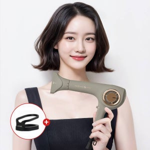 JMW 드라이기 이온케어 BLDC 전문가용 터보 항공모터 헤어 드라이어 거치대 세트