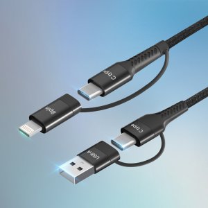 모락 리노 4in1 USB PD C타입 8핀 멀티 초고속 충전 케이블 MR-PD-RN4IN1